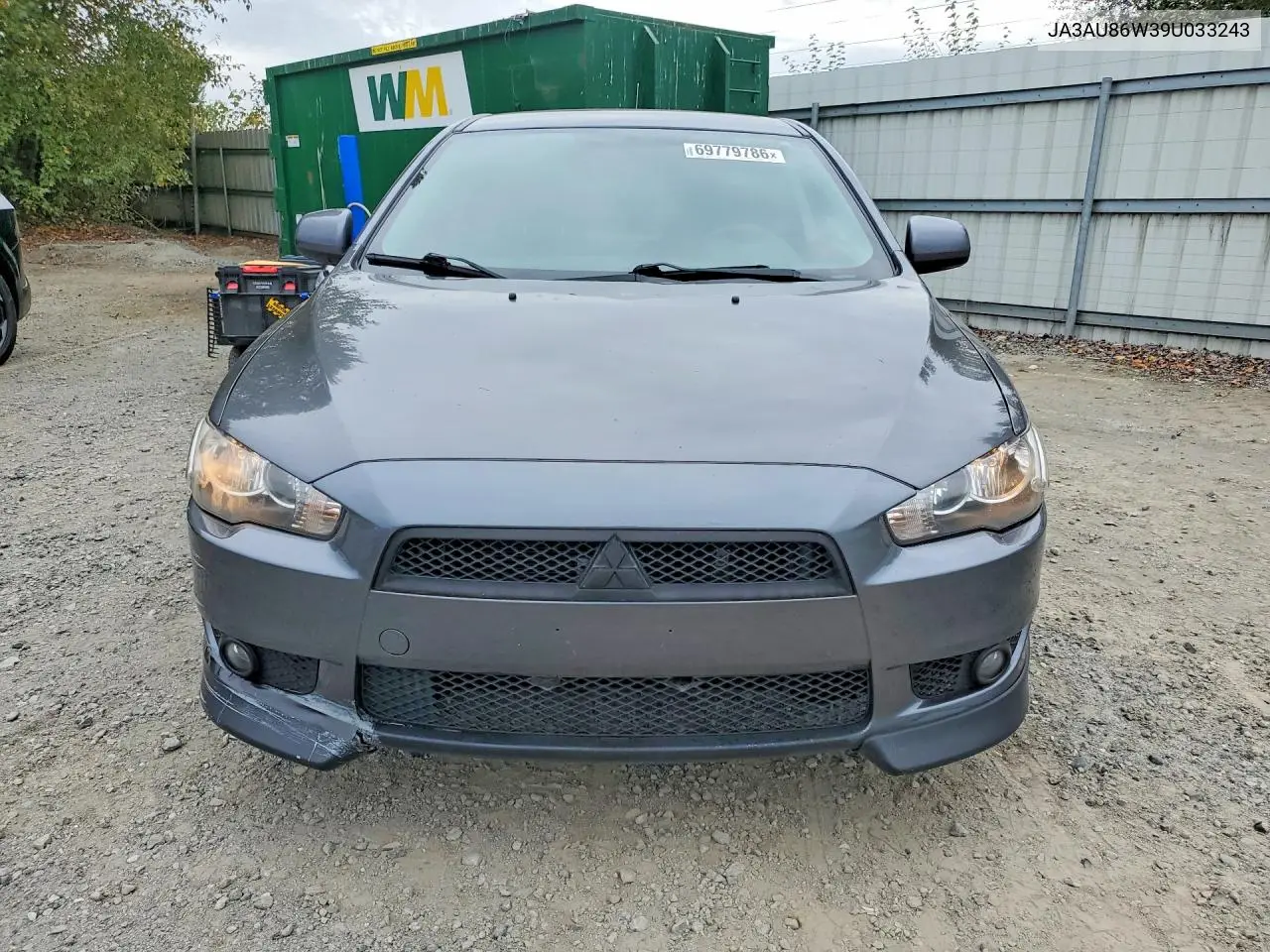 2009 MITSUBISHI LANCER VIN JA3AU86W39U033243 — фото 5