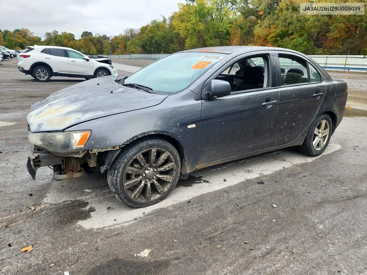 MITSUBISHI LANCER 2009, VIN JA3AU26U29U005039