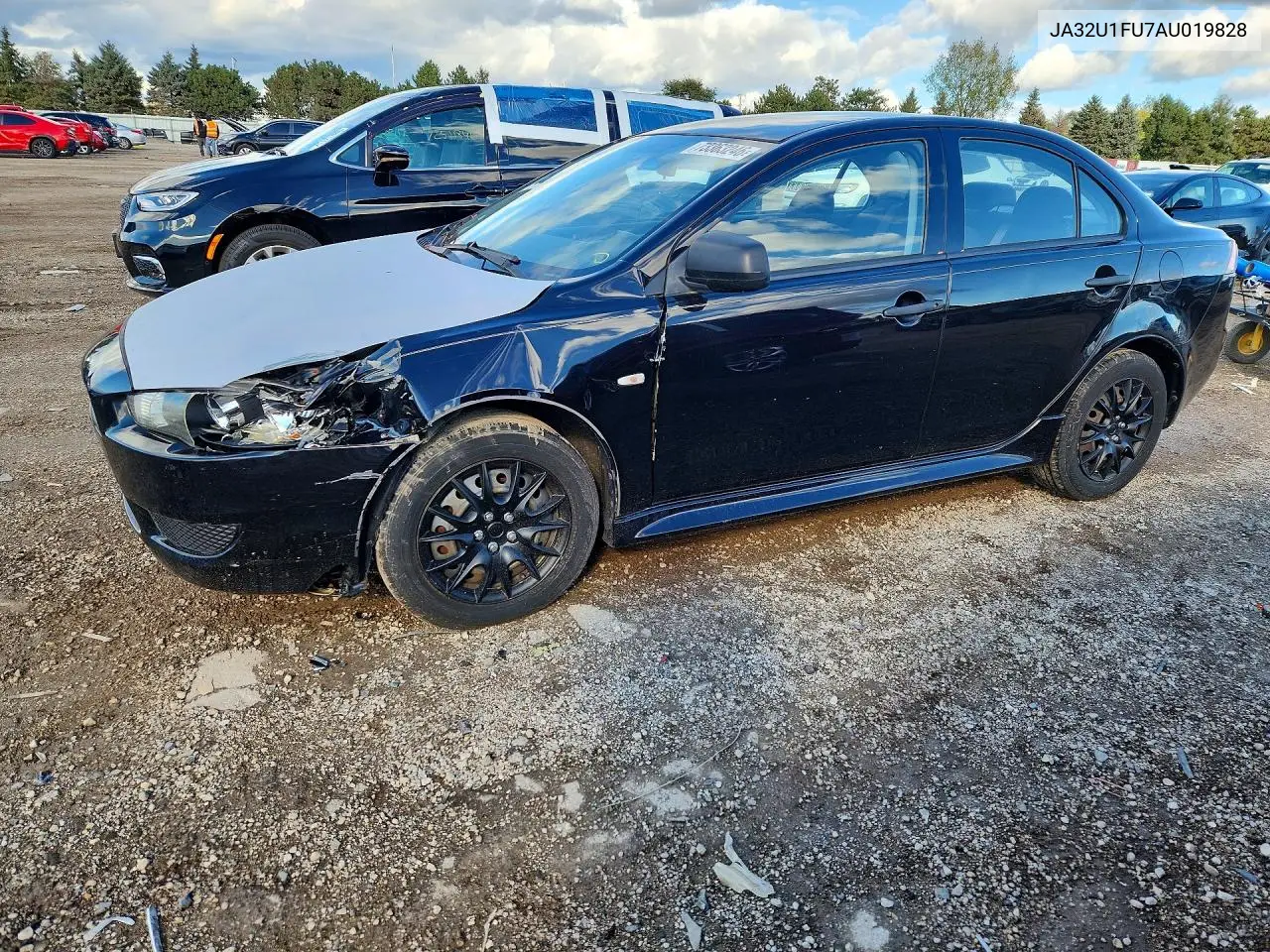 MITSUBISHI LANCER 2010, VIN JA32U1FU7AU019828