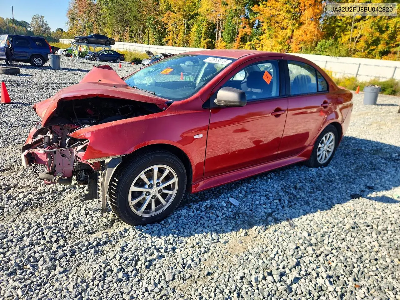 MITSUBISHI LANCER 2011, VIN JA32U2FU8BU042820