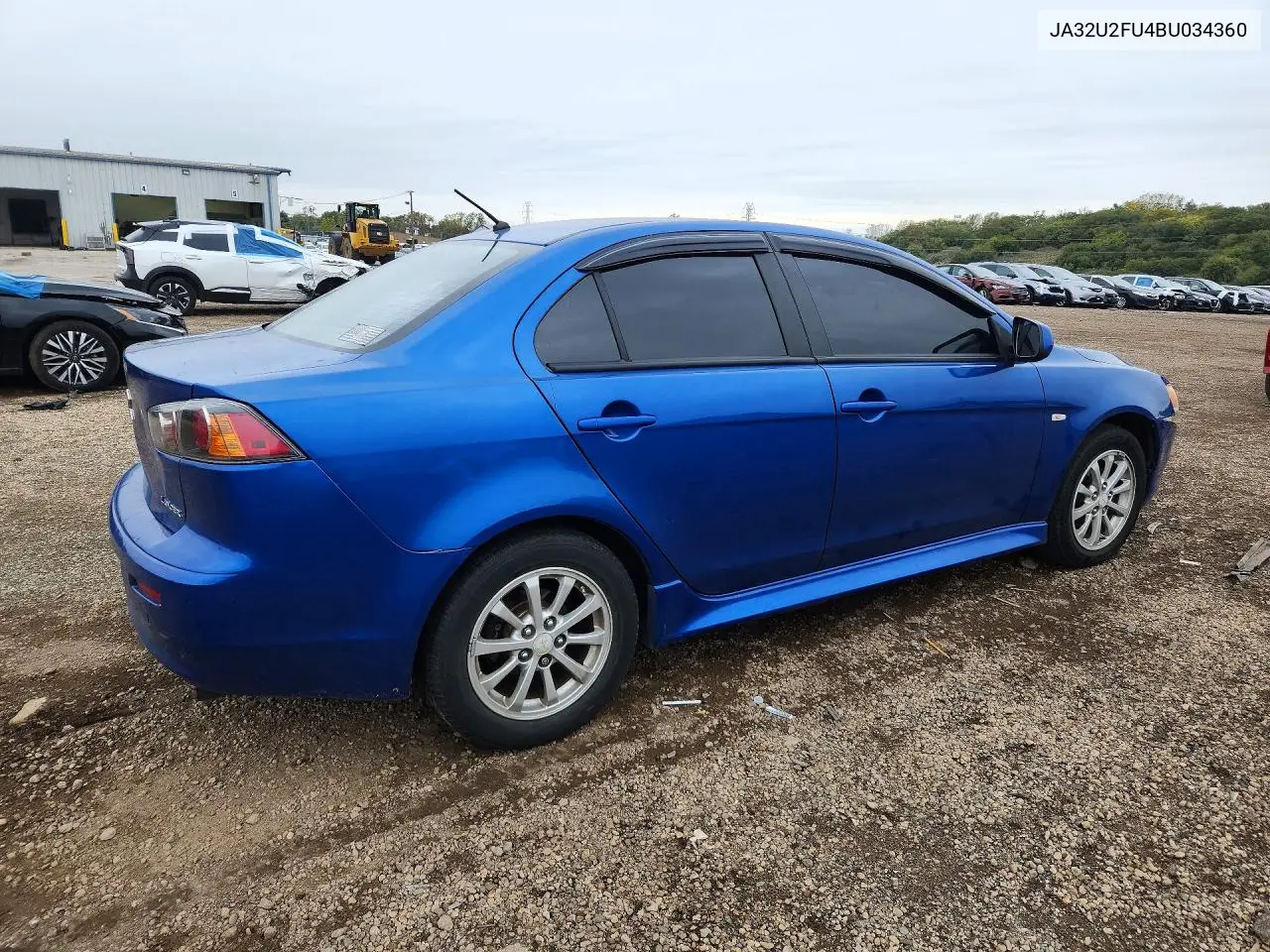 2011 MITSUBISHI LANCER VIN JA32U2FU4BU034360 — фото 3