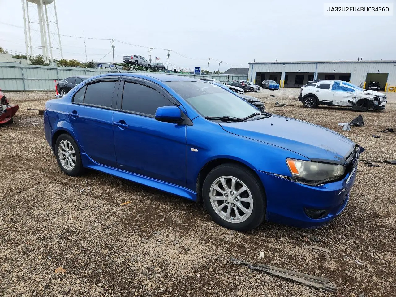 2011 MITSUBISHI LANCER VIN JA32U2FU4BU034360 — фото 4