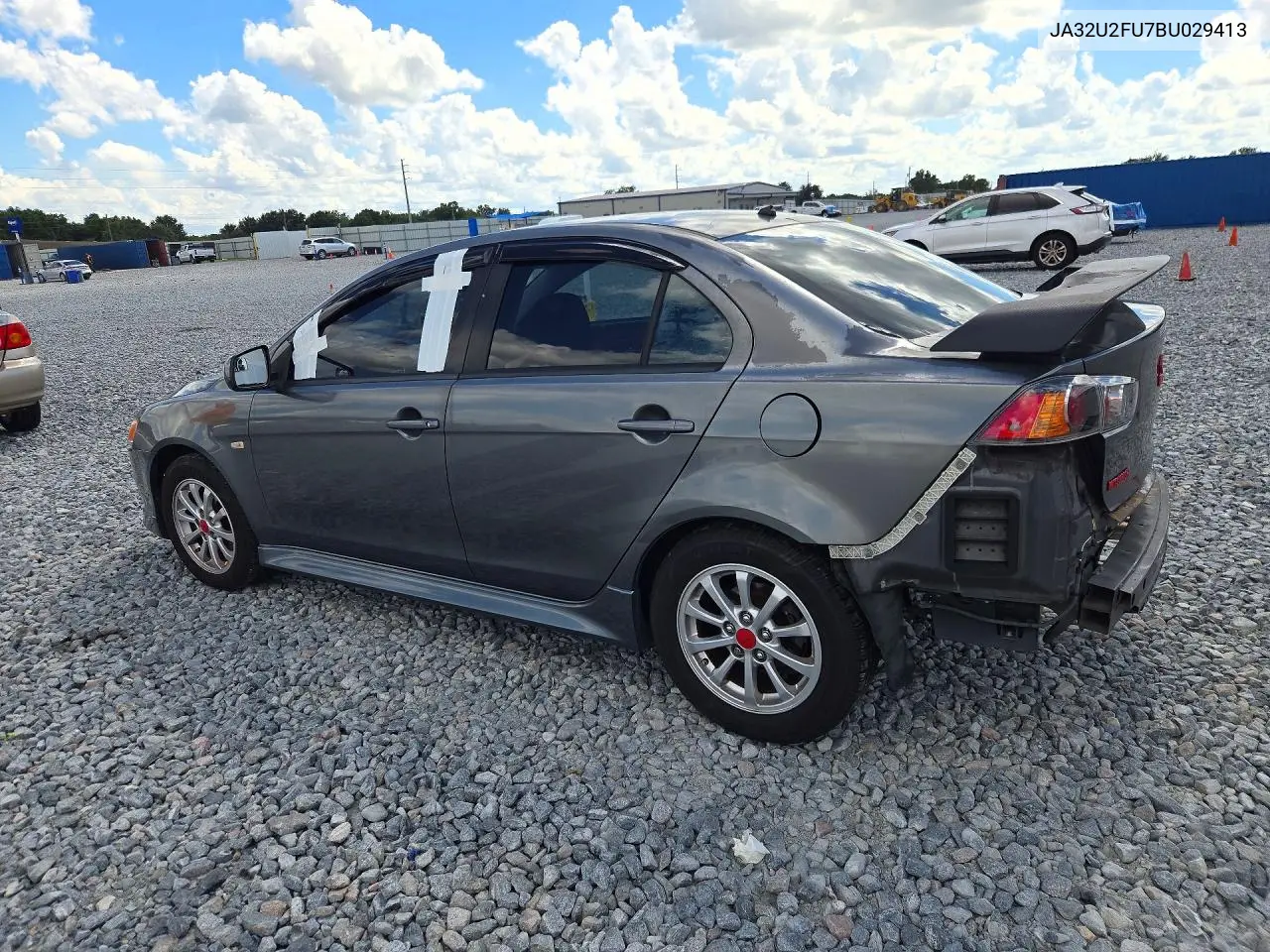 2011 MITSUBISHI LANCER VIN JA32U2FU7BU029413 — фото 2