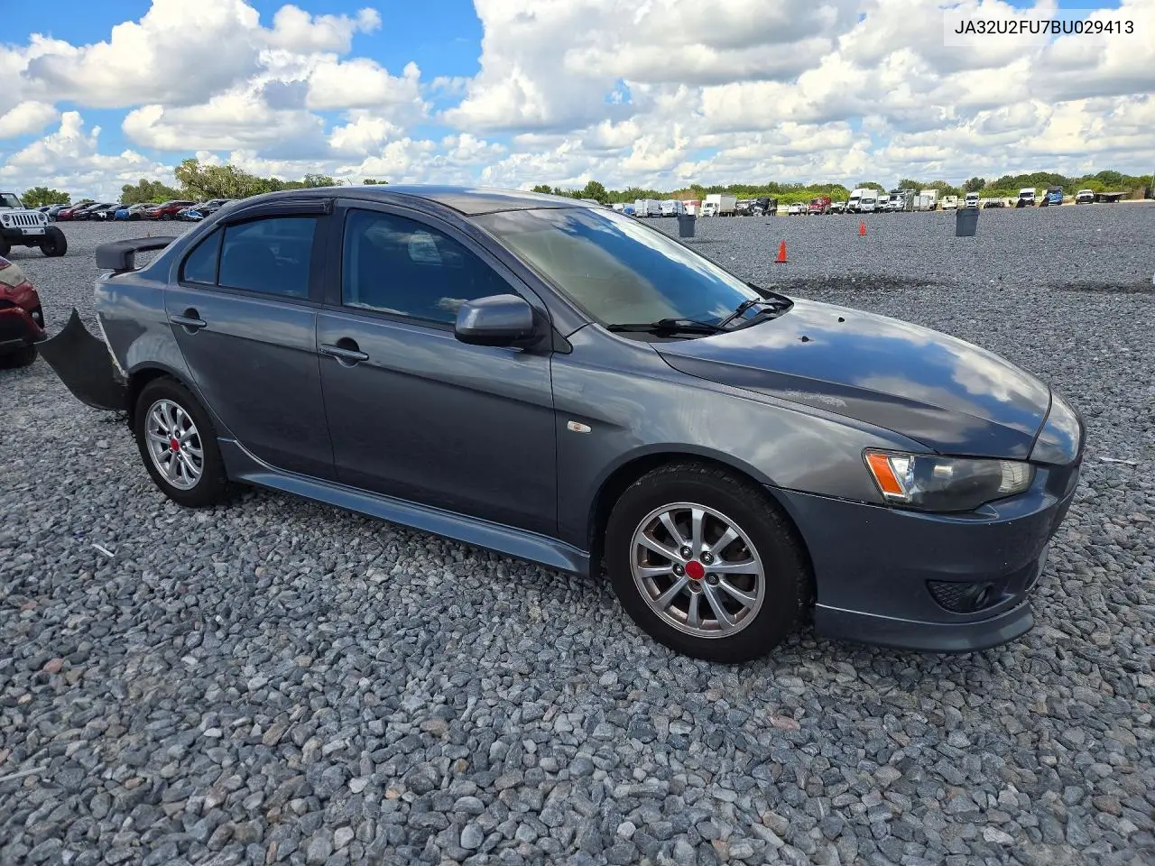 2011 MITSUBISHI LANCER VIN JA32U2FU7BU029413 — фото 4