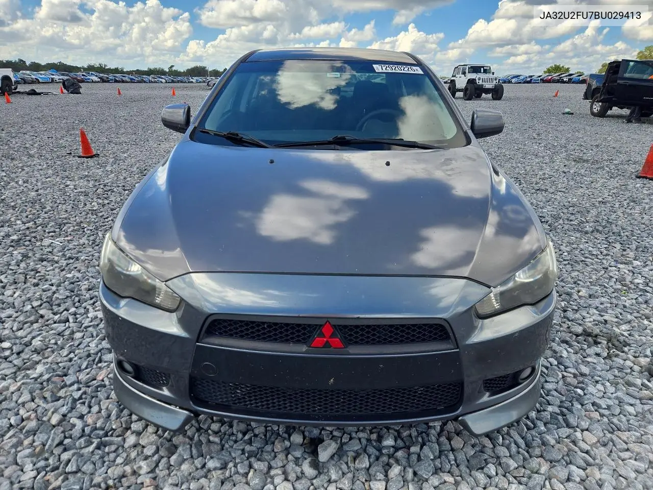 2011 MITSUBISHI LANCER VIN JA32U2FU7BU029413 — фото 5