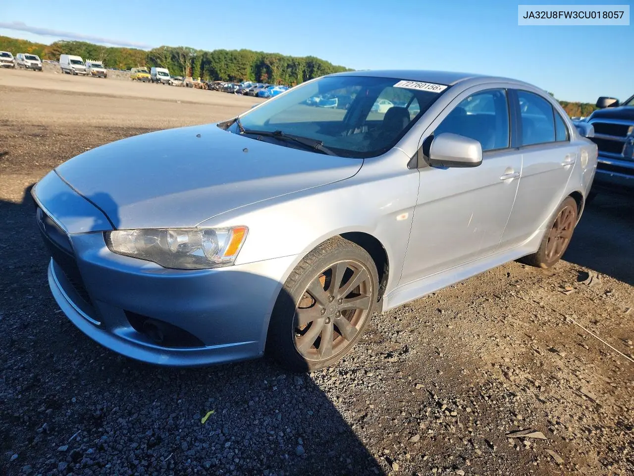 MITSUBISHI LANCER 2012, VIN JA32U8FW3CU018057