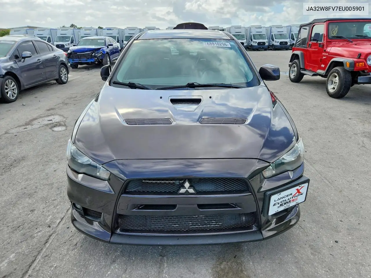 MITSUBISHI LANCER 2014, VIN JA32W8FV7EU005901
