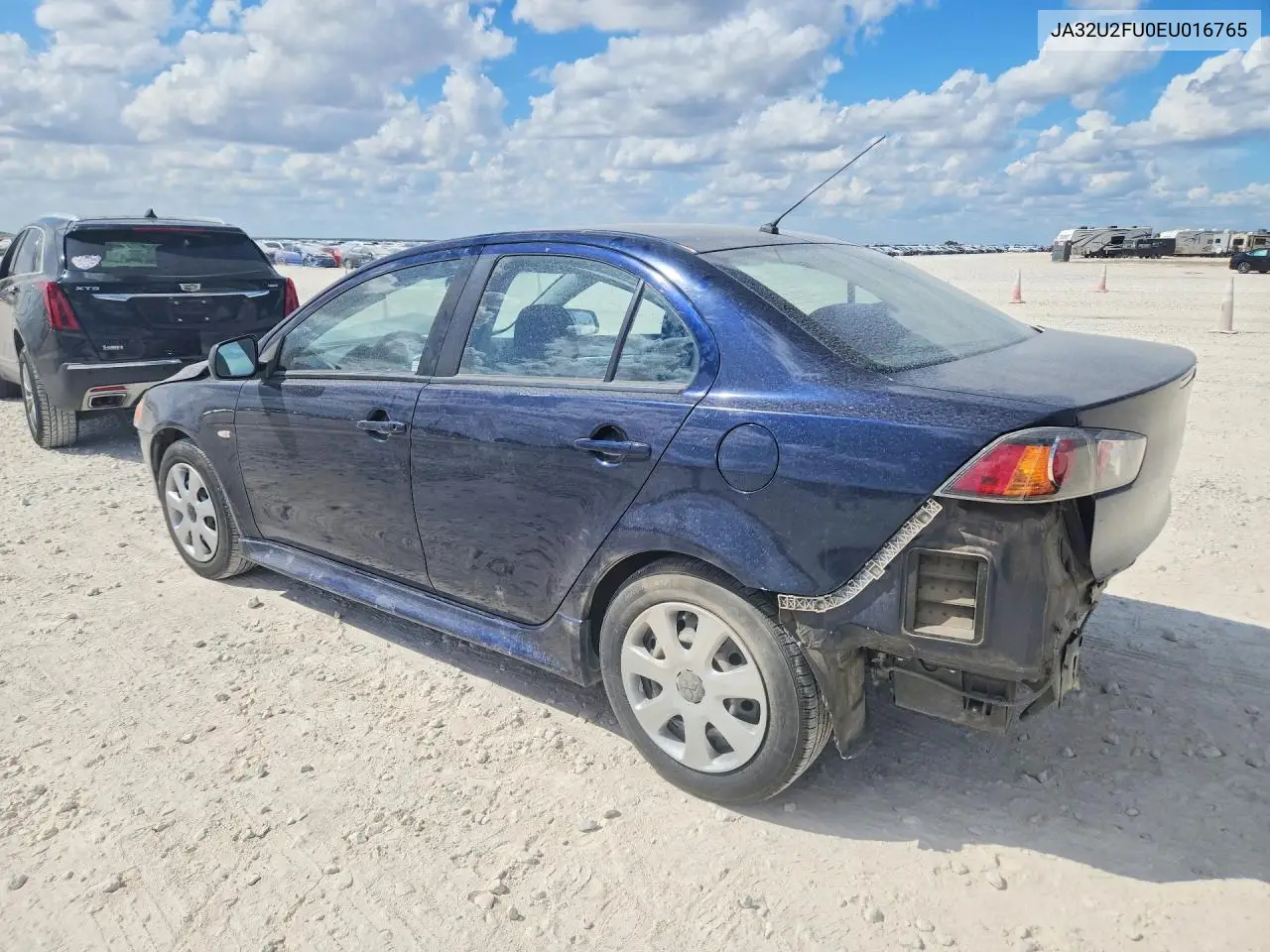 2014 MITSUBISHI LANCER VIN JA32U2FU0EU016765 — фото 3