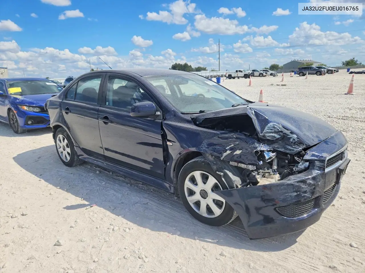 2014 MITSUBISHI LANCER VIN JA32U2FU0EU016765 — фото 5