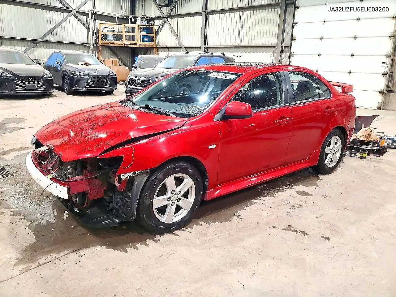 MITSUBISHI LANCER 2014, VIN JA32U2FU6EU603200