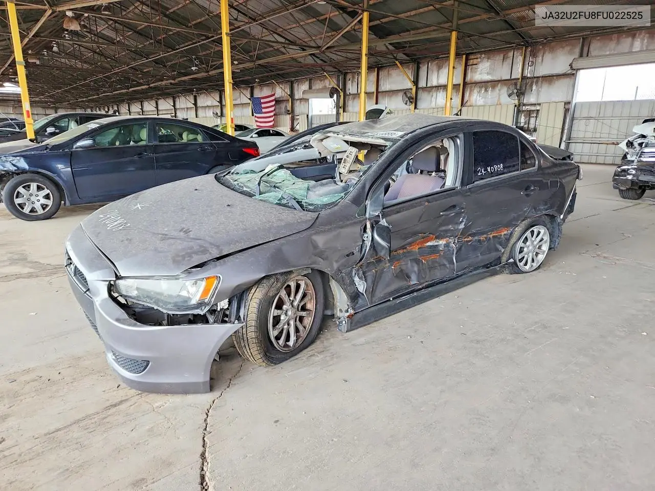 MITSUBISHI LANCER 2015, VIN JA32U2FU8FU022525
