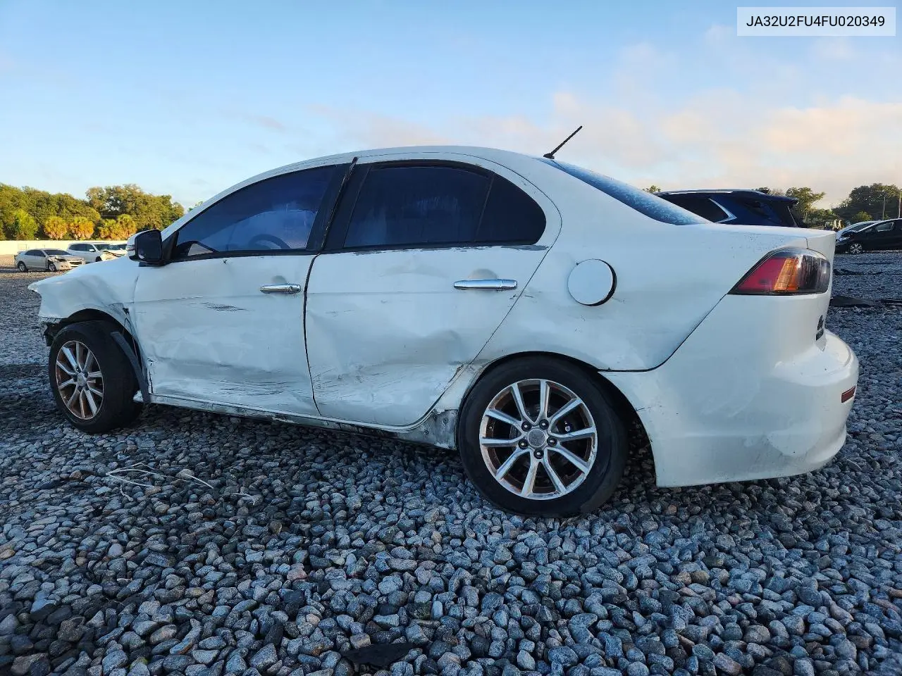 2015 MITSUBISHI LANCER VIN JA32U2FU4FU020349 — фото 2