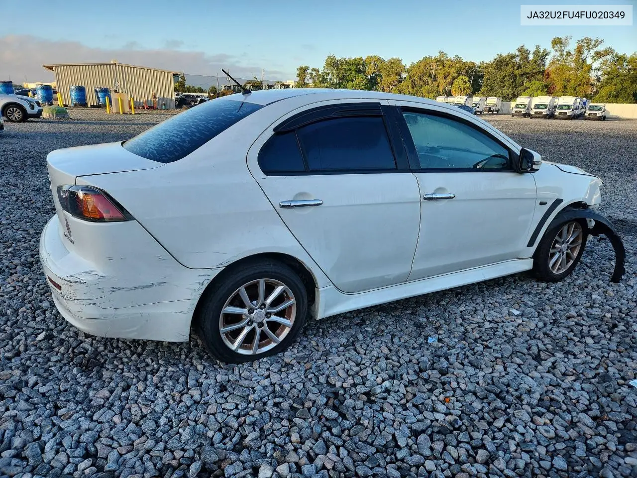 2015 MITSUBISHI LANCER VIN JA32U2FU4FU020349 — фото 3