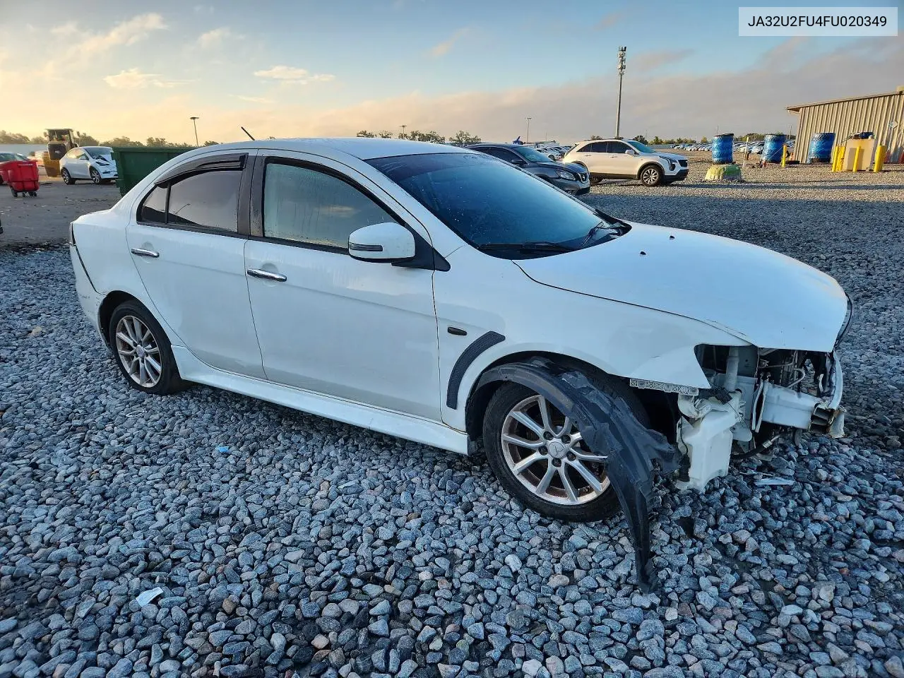 2015 MITSUBISHI LANCER VIN JA32U2FU4FU020349 — фото 4