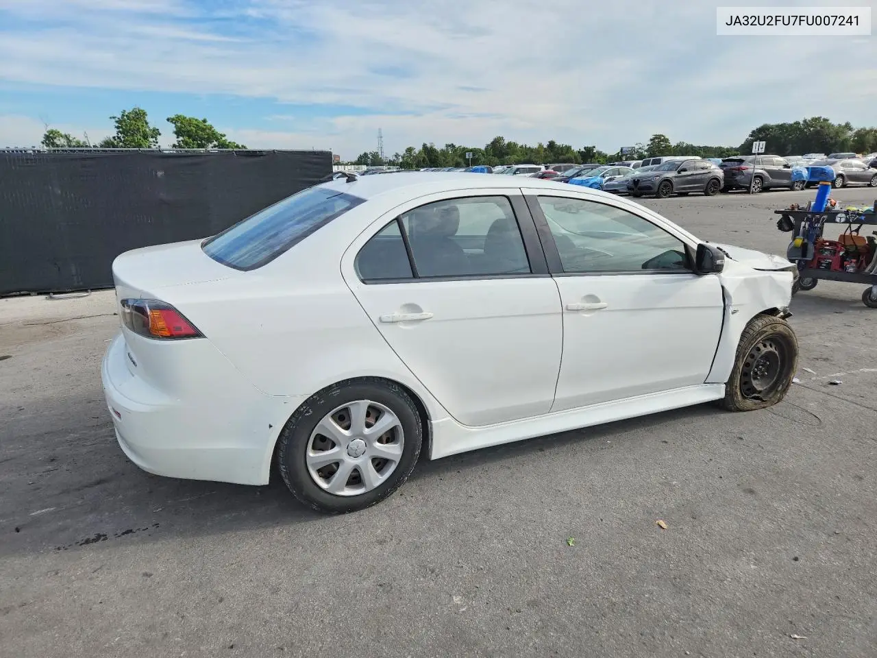 2015 MITSUBISHI LANCER VIN JA32U2FU7FU007241 — фото 3