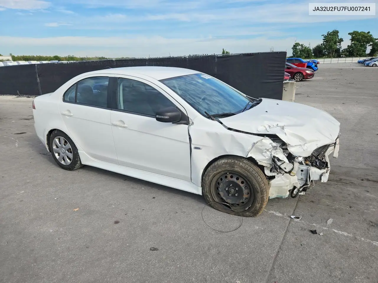2015 MITSUBISHI LANCER VIN JA32U2FU7FU007241 — фото 4