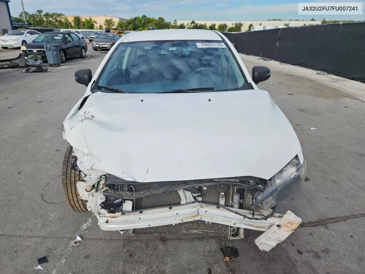 2015 MITSUBISHI LANCER VIN JA32U2FU7FU007241 — фото 5