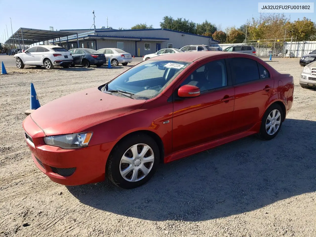 MITSUBISHI LANCER 2015, VIN JA32U2FU2FU001802