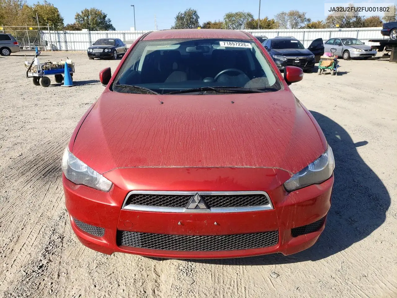2015 MITSUBISHI LANCER VIN JA32U2FU2FU001802 — фото 5