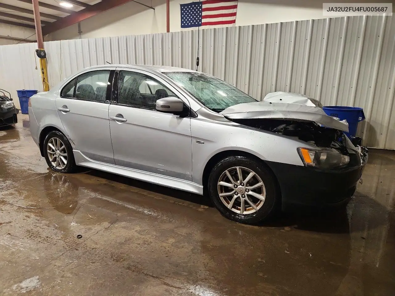 2015 MITSUBISHI LANCER VIN JA32U2FU4FU005687 — фото 4