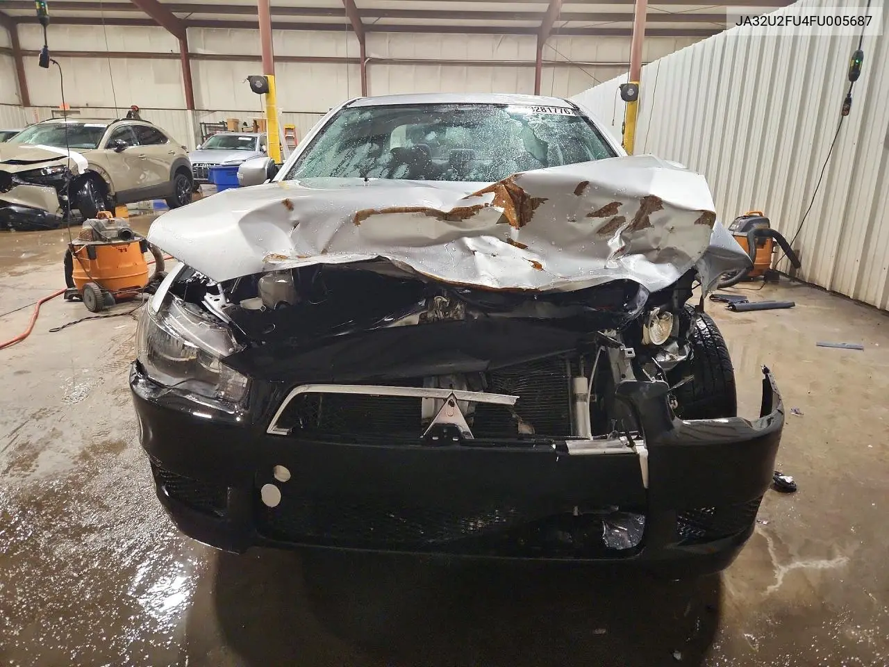 2015 MITSUBISHI LANCER VIN JA32U2FU4FU005687 — фото 5