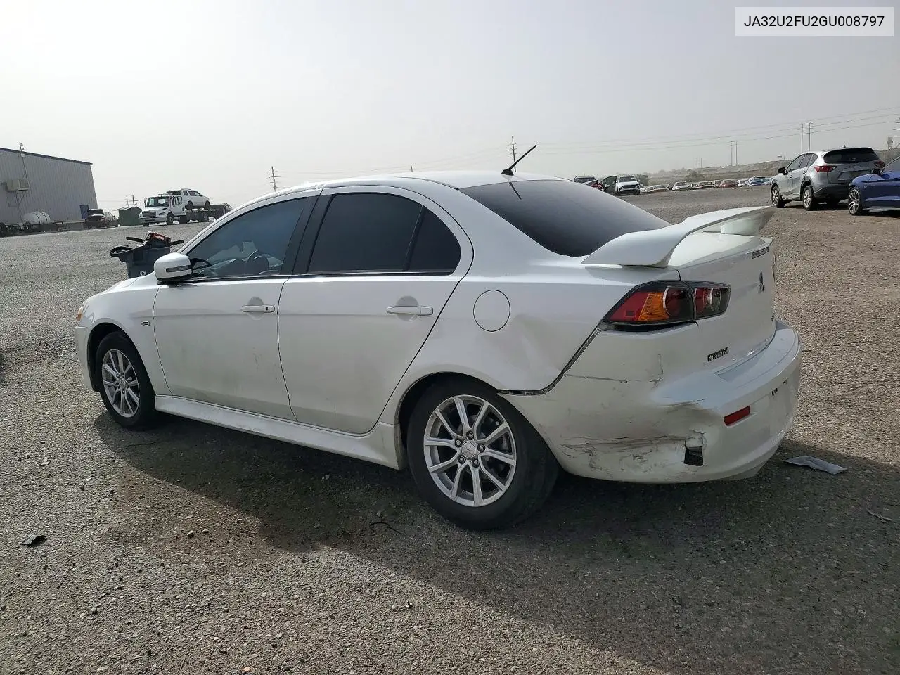 2016 MITSUBISHI LANCER VIN JA32U2FU2GU008797 — фото 2