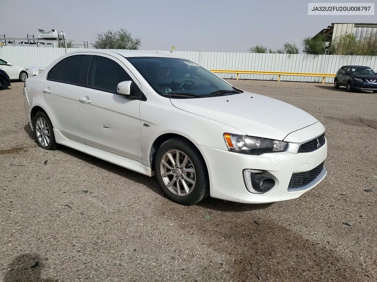 2016 MITSUBISHI LANCER VIN JA32U2FU2GU008797 — фото 4