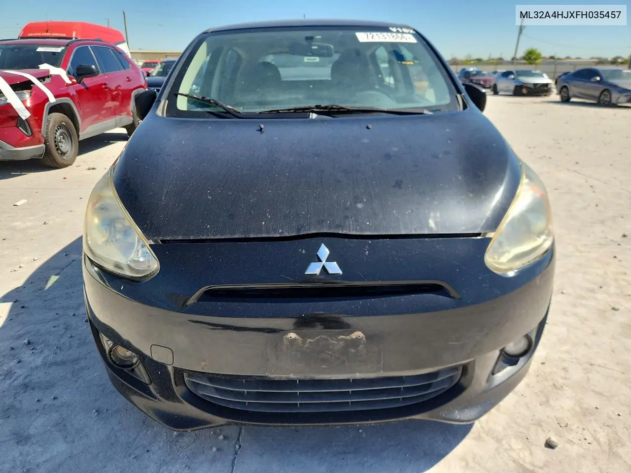 2015 MITSUBISHI MIRAGE VIN ML32A4HJXFH035457 — фото 5
