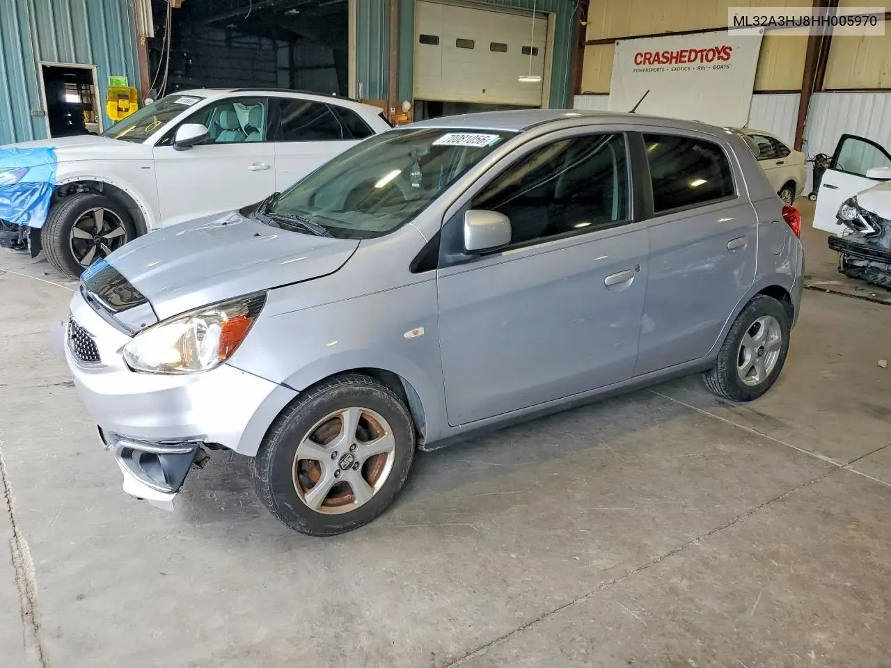 MITSUBISHI MIRAGE 2017, VIN ML32A3HJ8HH005970