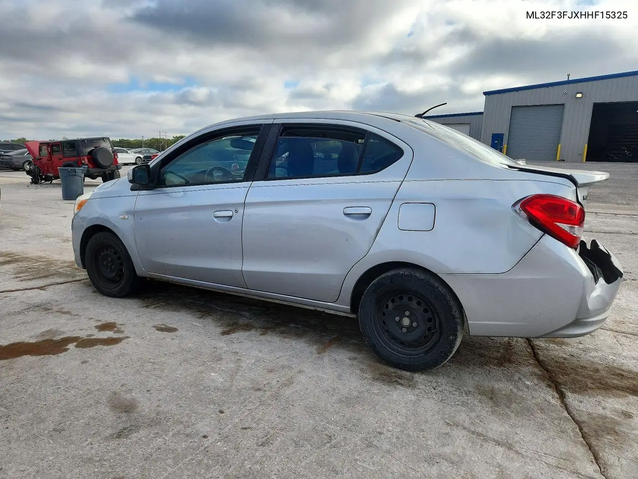 2017 MITSUBISHI MIRAGE VIN ML32F3FJXHHF15325 — фото 2