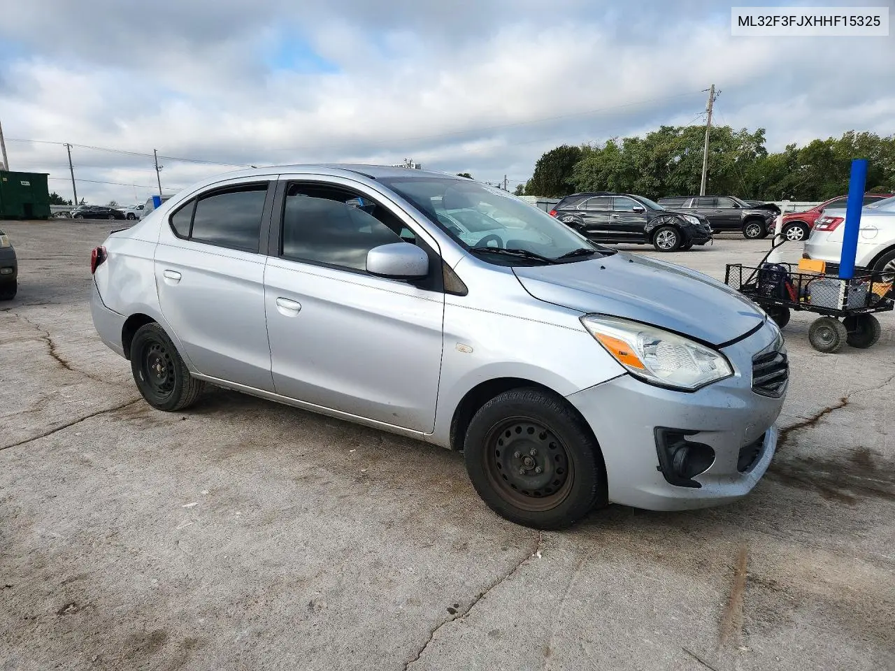 2017 MITSUBISHI MIRAGE VIN ML32F3FJXHHF15325 — фото 4