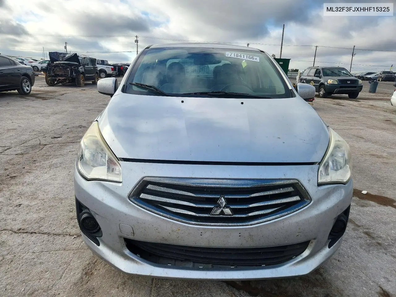 2017 MITSUBISHI MIRAGE VIN ML32F3FJXHHF15325 — фото 5