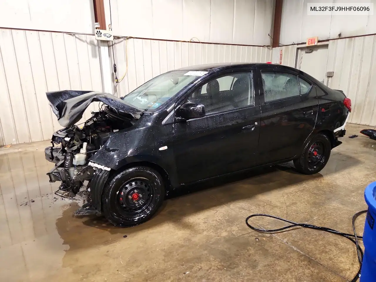 MITSUBISHI MIRAGE 2017, VIN ML32F3FJ9HHF06096