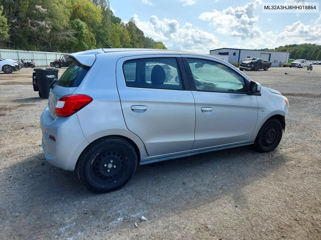 2017 MITSUBISHI MIRAGE VIN ML32A3HJ8HH018864 — фото 3