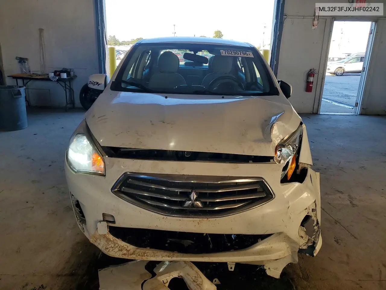 2018 MITSUBISHI MIRAGE VIN ML32F3FJXJHF02242 — фото 5