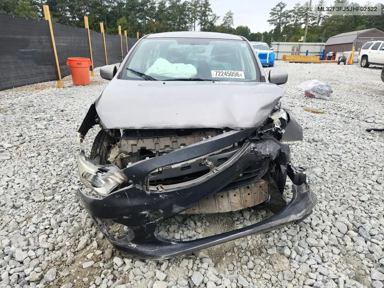 2018 MITSUBISHI MIRAGE VIN ML32F3FJ5JHF02522 — фото 5