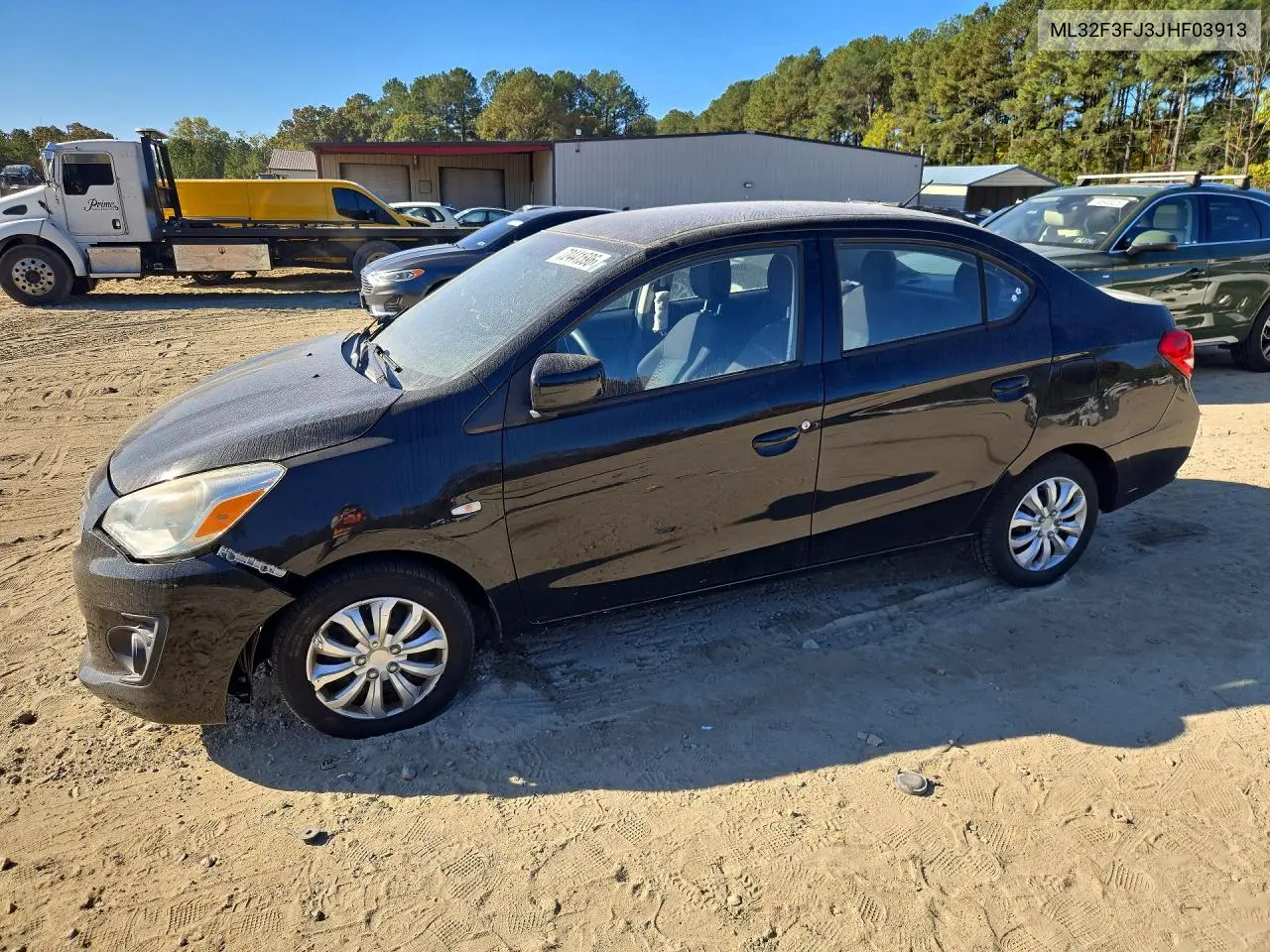 MITSUBISHI MIRAGE 2018, VIN ML32F3FJ3JHF03913