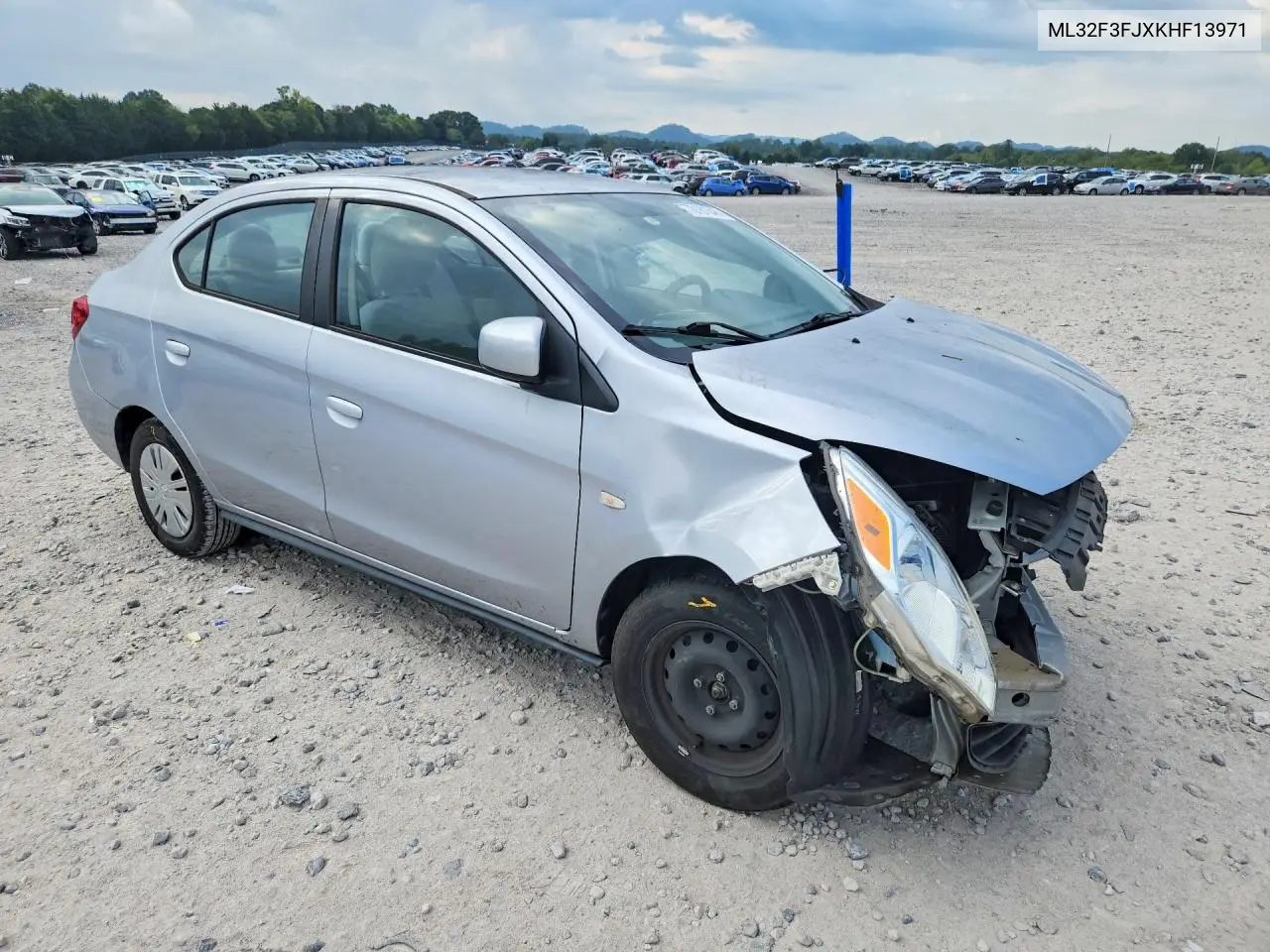 2019 MITSUBISHI MIRAGE VIN ML32F3FJXKHF13971 — фото 4