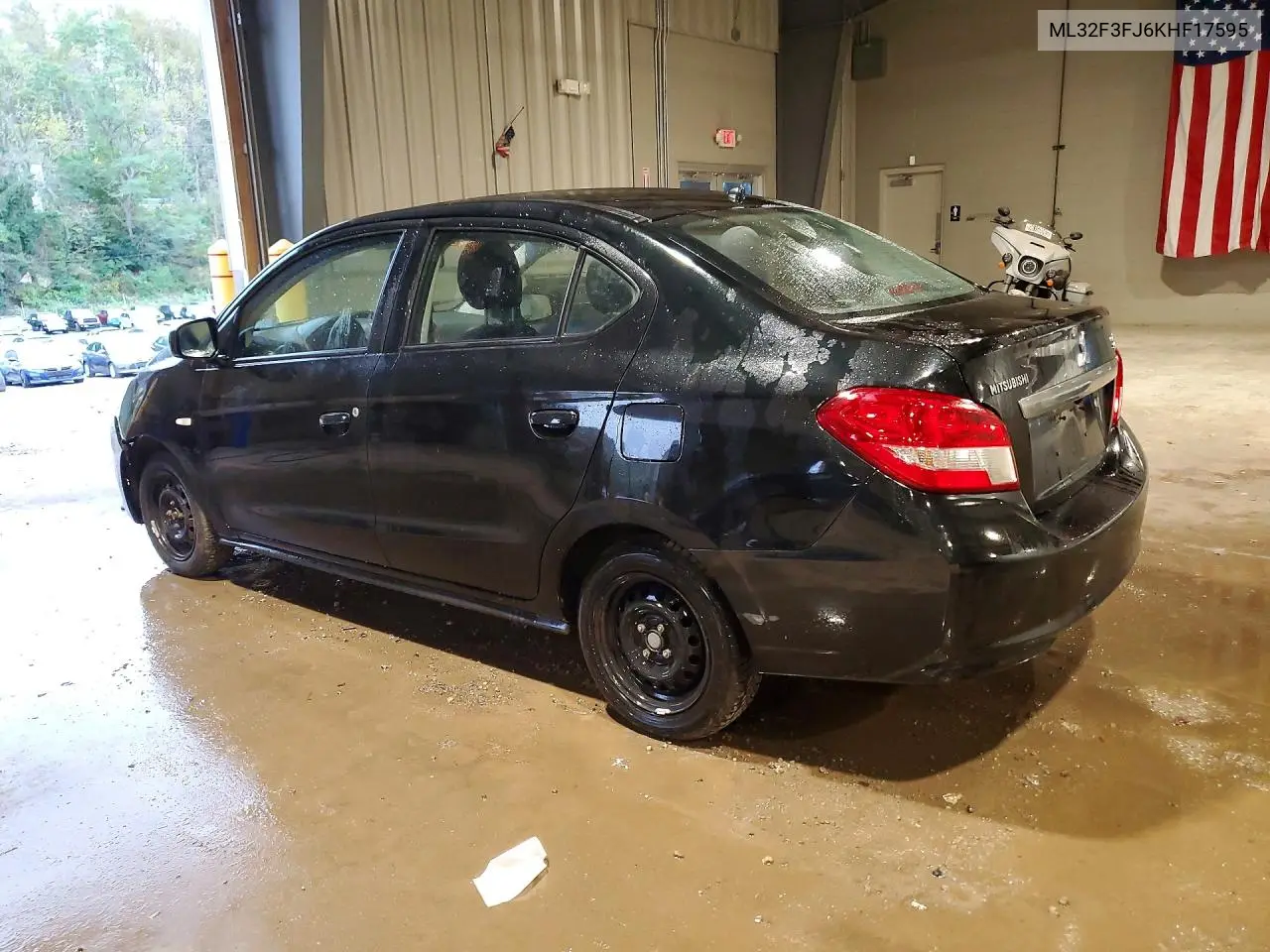 2019 MITSUBISHI MIRAGE VIN ML32F3FJ6KHF17595 — фото 2