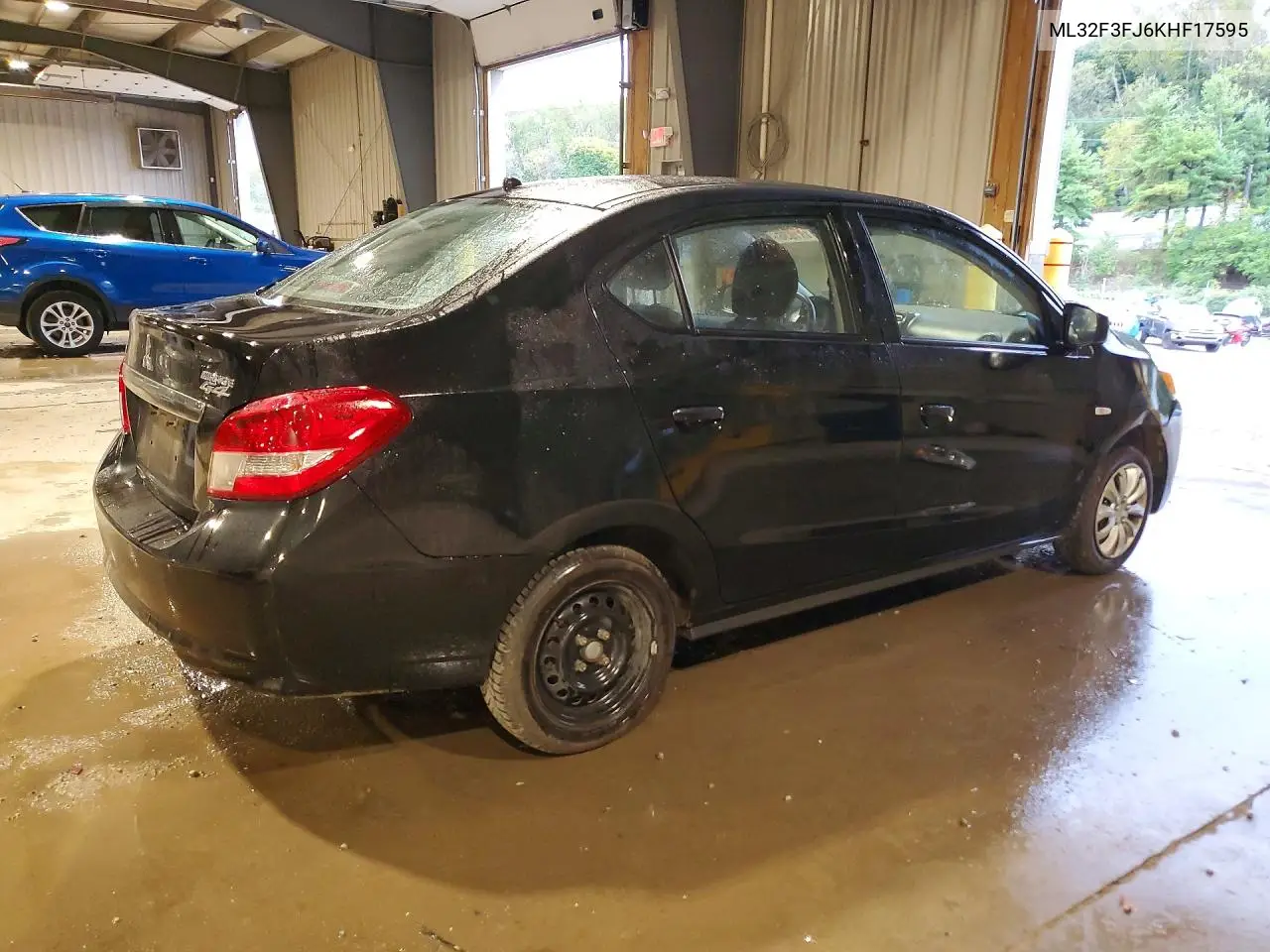 2019 MITSUBISHI MIRAGE VIN ML32F3FJ6KHF17595 — фото 3