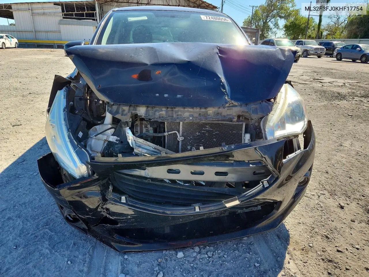 2019 MITSUBISHI MIRAGE VIN ML32F3FJ0KHF17754 — фото 5
