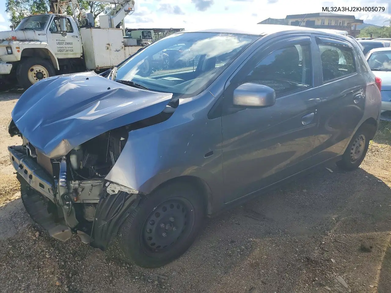 MITSUBISHI MIRAGE 2019, VIN ML32A3HJ2KH005079
