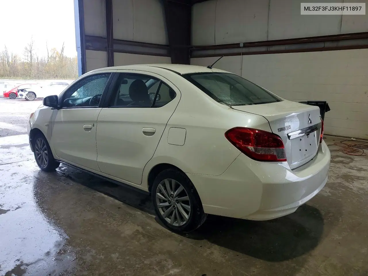 2019 MITSUBISHI MIRAGE VIN ML32F3FJ3KHF11897 — фото 2