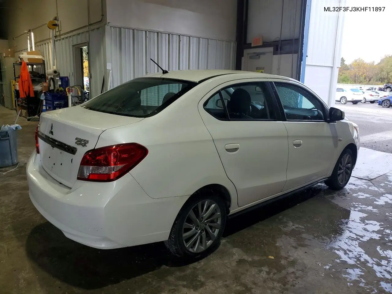 2019 MITSUBISHI MIRAGE VIN ML32F3FJ3KHF11897 — фото 3