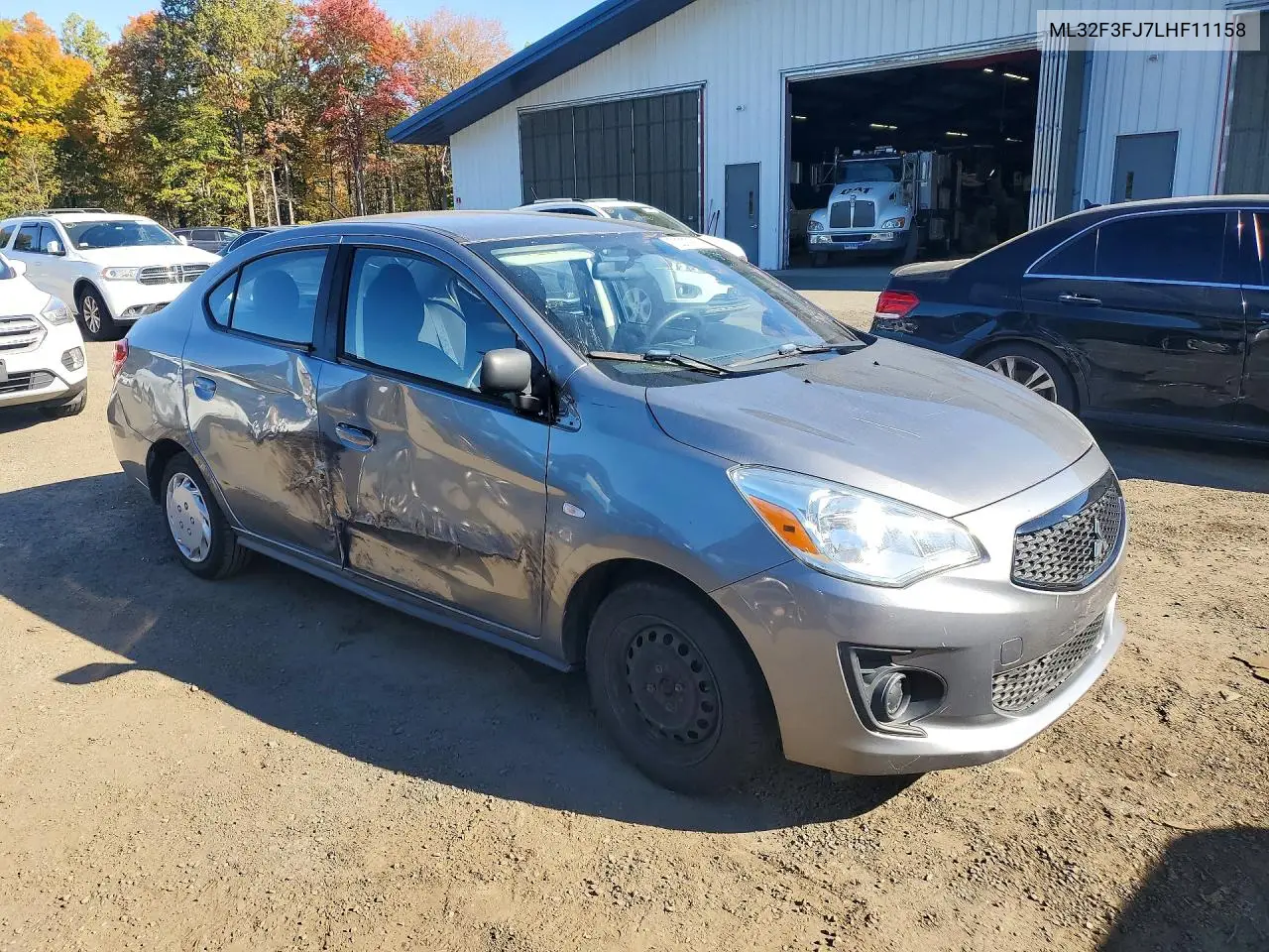 2020 MITSUBISHI MIRAGE VIN ML32F3FJ7LHF11158 — фото 4