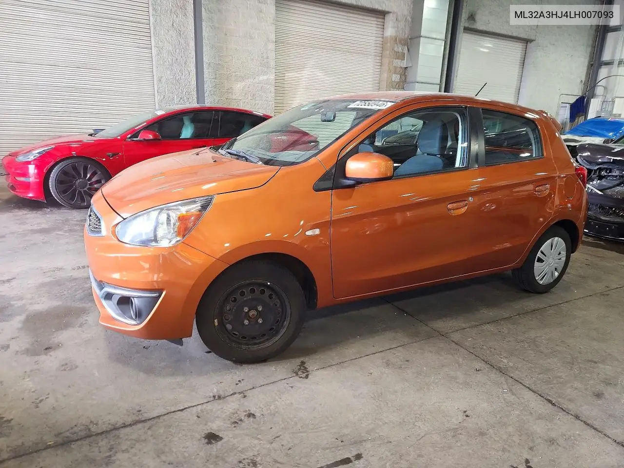 MITSUBISHI MIRAGE 2020, VIN ML32A3HJ4LH007093