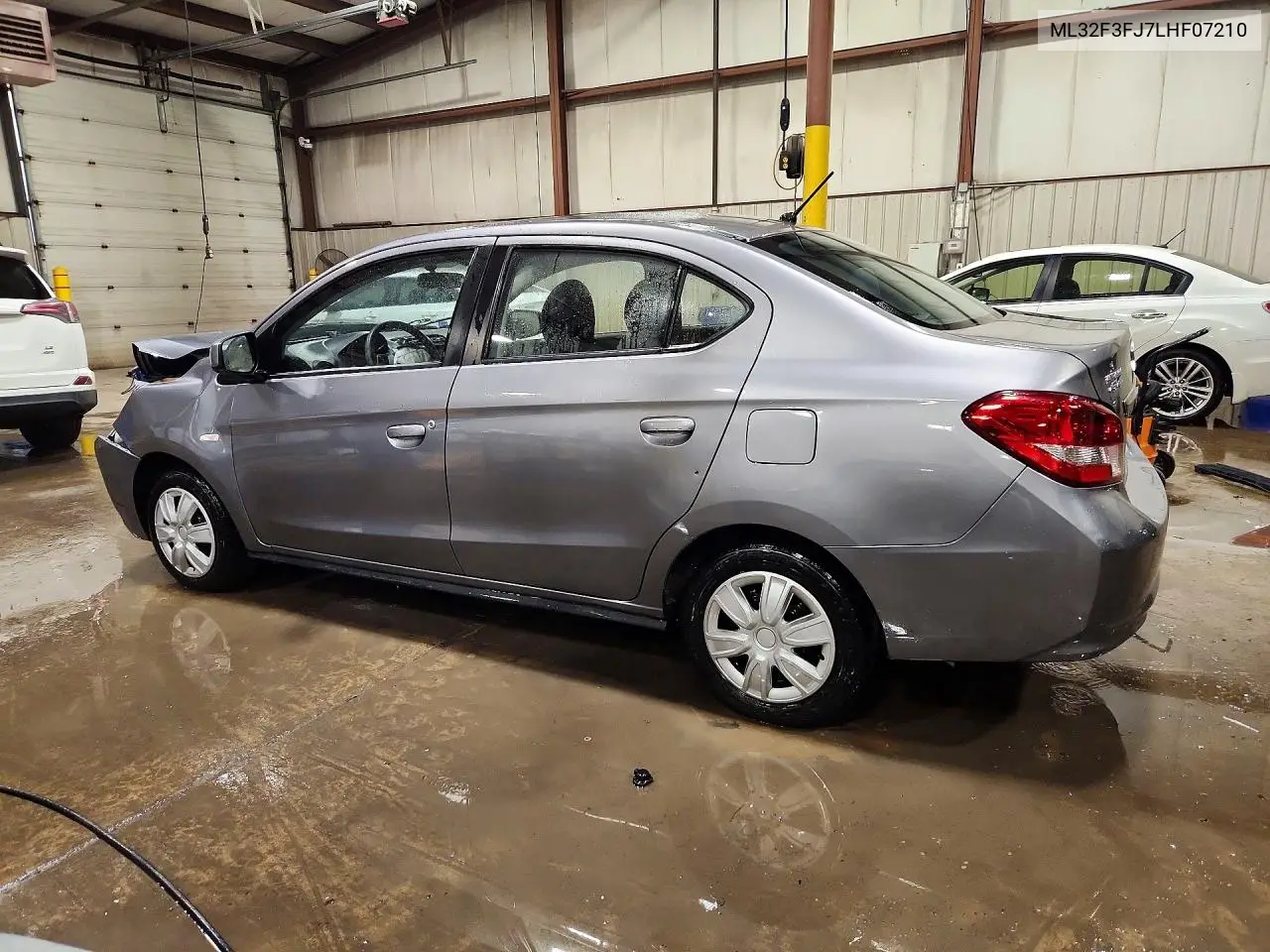 2020 MITSUBISHI MIRAGE VIN ML32F3FJ7LHF07210 — фото 2