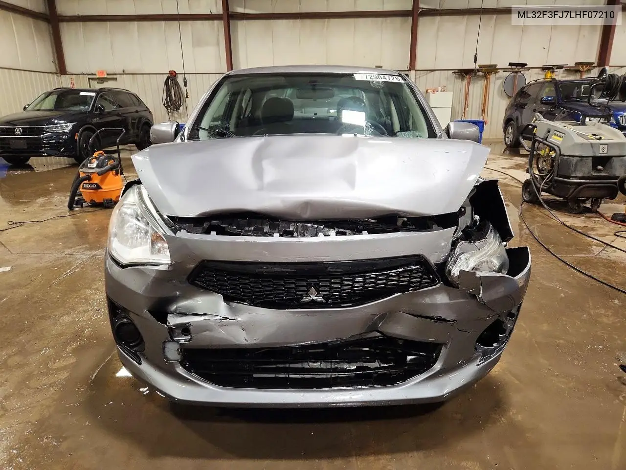 2020 MITSUBISHI MIRAGE VIN ML32F3FJ7LHF07210 — фото 5