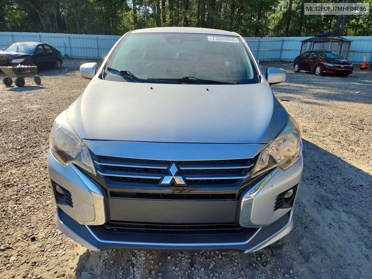2021 MITSUBISHI MIRAGE VIN ML32FUFJ7MHF04086 — фото 5