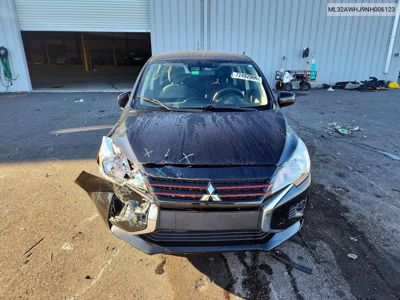 2022 MITSUBISHI MIRAGE VIN ML32AWHJ9NH006123 — фото 5